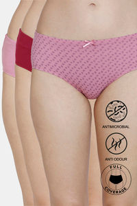Polignac Print Beet Red